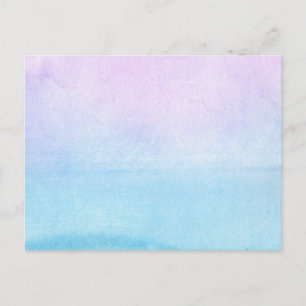 Abstracte waterverf handgeschilderde achtergrond 1 briefkaart