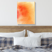 Abstracte waterverf handgeschilderde achtergrond 1 canvas afdruk (Insitu (Slaapkamer))