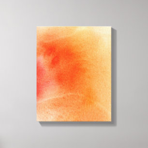 Abstracte waterverf handgeschilderde achtergrond 1 canvas afdruk