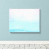 Abstracte waterverf handgeschilderde achtergrond 1 canvas afdruk (Insitu (Houten vloer))