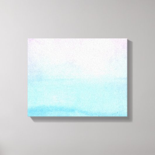 Abstracte waterverf handgeschilderde achtergrond 1 canvas afdruk (Voorkant)