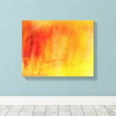 Abstracte waterverf handgeschilderde achtergrond 1 canvas afdruk (Insitu (Houten vloer))
