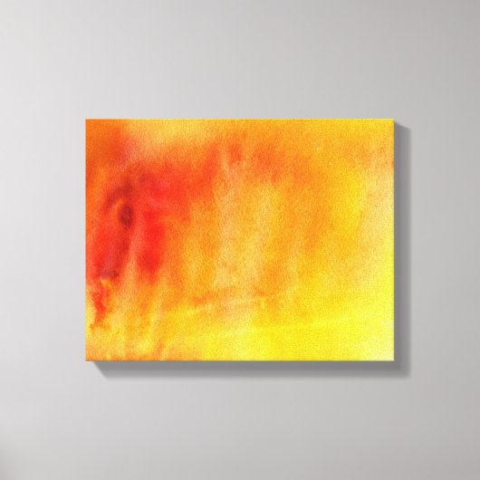 Abstracte waterverf handgeschilderde achtergrond 1 canvas afdruk (Voorkant)