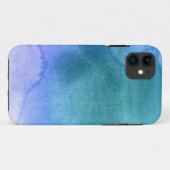 Abstracte waterverf handgeschilderde achtergrond 1 Case-Mate iPhone case (Achterkant (horizontaal))