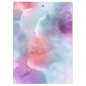 Abstracte waterverf handgeschilderde achtergrond 1 klembord (Achterkant)