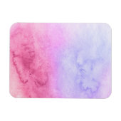 Abstracte waterverf handgeschilderde achtergrond 1 magneet (Horizontaal)