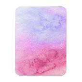 Abstracte waterverf handgeschilderde achtergrond 1 magneet (Verticaal)