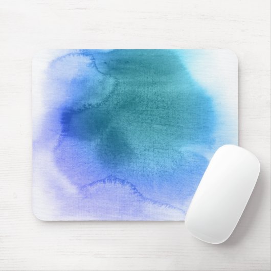 Abstracte waterverf handgeschilderde achtergrond 1 muismat (Met muis)