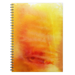 Abstracte waterverf handgeschilderde achtergrond 1 notitieboek