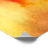 Abstracte waterverf handgeschilderde achtergrond 1 poster (Hoek)