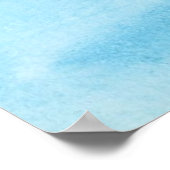 Abstracte waterverf handgeschilderde achtergrond 1 poster (Hoek)