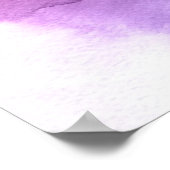Abstracte waterverf handgeschilderde achtergrond 1 poster (Hoek)