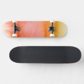 Abstracte waterverf handgeschilderde achtergrond 1 skateboard (Horizontaal)