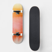 Abstracte waterverf handgeschilderde achtergrond 1 skateboard (Voorkant)