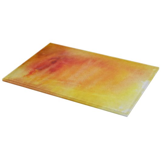 Abstracte waterverf handgeschilderde achtergrond 1 snijplank (Hoek)