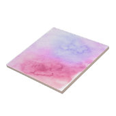 Abstracte waterverf handgeschilderde achtergrond 1 tegeltje (Zijkant)