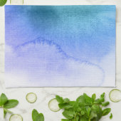 Abstracte waterverf handgeschilderde achtergrond 1 theedoek (Gevouwen)