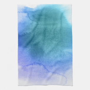 Abstracte waterverf handgeschilderde achtergrond 1 theedoek