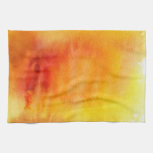 Abstracte waterverf handgeschilderde achtergrond 1 theedoek