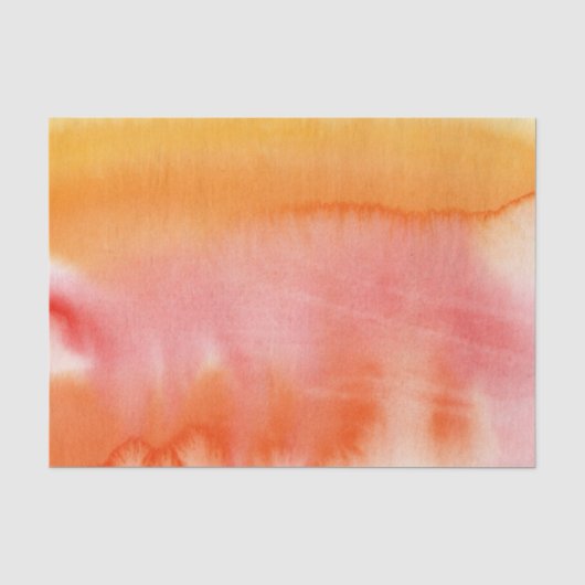 Abstracte waterverf handgeschilderde achtergrond 1 tissuepapier (Voorkant)