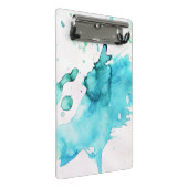 Abstracte waterverf handgeschilderde achtergrond 2 mini klembord (Schuin)