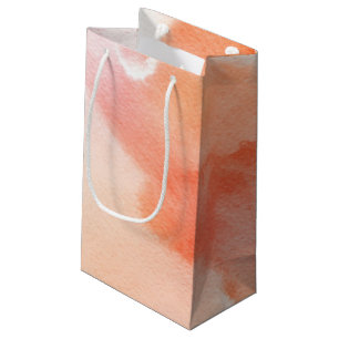 Abstracte waterverf handgeschilderde achtergrond 3 klein cadeauzakje