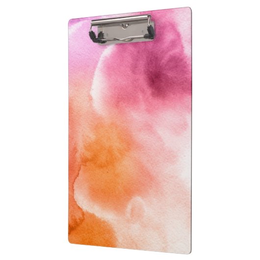 Abstracte waterverf handgeschilderde achtergrond 3 klembord (Links)