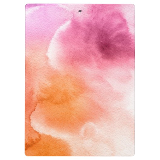 Abstracte waterverf handgeschilderde achtergrond 3 klembord