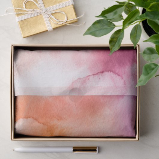 Abstracte waterverf handgeschilderde achtergrond 3 tissuepapier (Geschenk)