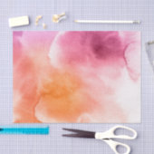 Abstracte waterverf handgeschilderde achtergrond 3 tissuepapier (Craft)