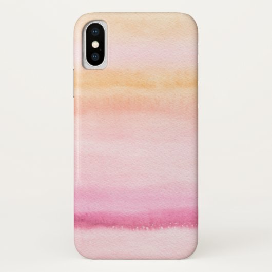 Abstracte waterverf handgeschilderde achtergrond 4 Case-Mate iPhone case (Achterkant)