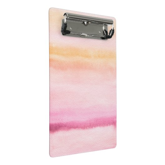 Abstracte waterverf handgeschilderde achtergrond 4 mini klembord (Schuin)