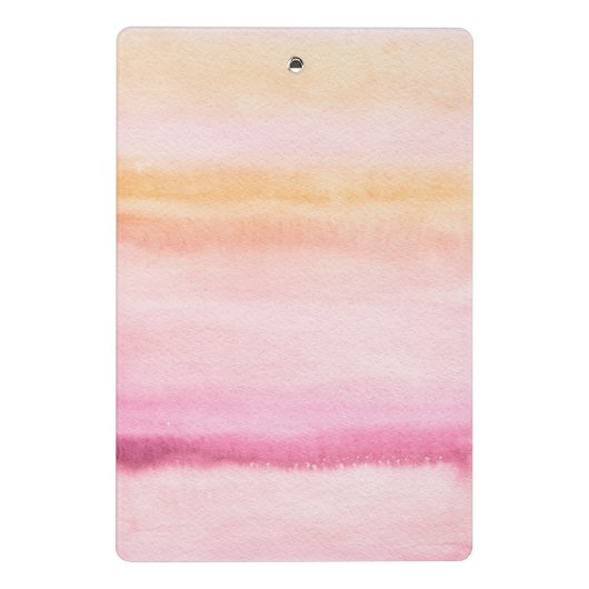 Abstracte waterverf handgeschilderde achtergrond 4 mini klembord (Achterkant)