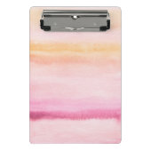 Abstracte waterverf handgeschilderde achtergrond 4 mini klembord (Voorkant)