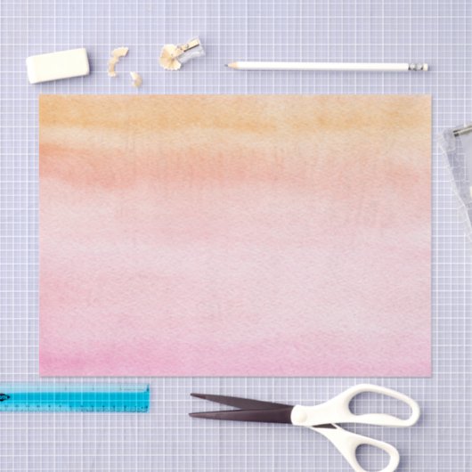 Abstracte waterverf handgeschilderde achtergrond 4 tissuepapier (Craft)