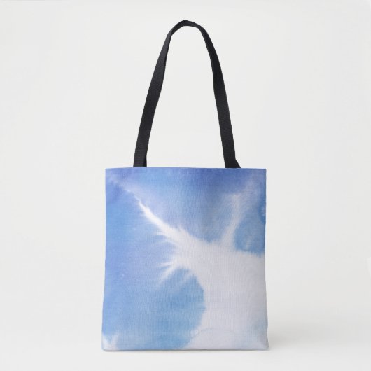 Abstracte waterverf handgeschilderde achtergrond 4 tote bag (Voorkant)