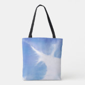 Abstracte waterverf handgeschilderde achtergrond 4 tote bag (Achterkant)