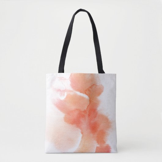 Abstracte waterverf handgeschilderde achtergrond 4 tote bag (Voorkant)