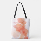 Abstracte waterverf handgeschilderde achtergrond 4 tote bag (Achterkant)