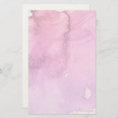 Abstracte waterverf handgeschilderde achtergrond 5 briefpapier (Voorkant / Achterkant)