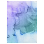 Abstracte waterverf handgeschilderde achtergrond 6 klembord (Achterkant)