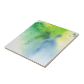 Abstracte waterverf handgeschilderde achtergrond 8 tegeltje (Zijkant)