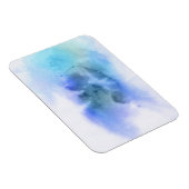 Abstracte waterverf handgeschilderde achtergrond 9 magneet (Rechterzijde)