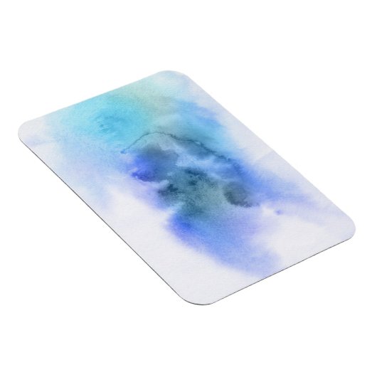 Abstracte waterverf handgeschilderde achtergrond 9 magneet (Rechterzijde)