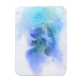 Abstracte waterverf handgeschilderde achtergrond 9 magneet (Verticaal)