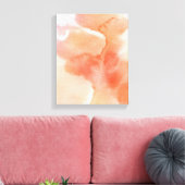 Abstracte waterverf handgeschilderde achtergrond canvas afdruk (Insitu (Woonkamer))