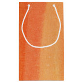 Abstracte waterverf handgeschilderde achtergrond klein cadeauzakje (Achterkant)