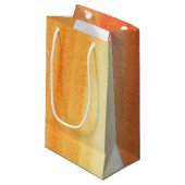 Abstracte waterverf handgeschilderde achtergrond klein cadeauzakje (Voorkant Gekanteld)