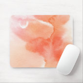 Abstracte waterverf handgeschilderde achtergrond muismat (Met muis)