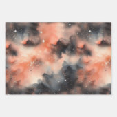 Abstracte Waterverf hemelsymfonie Inpakpapier Vel (Voorkant 3)